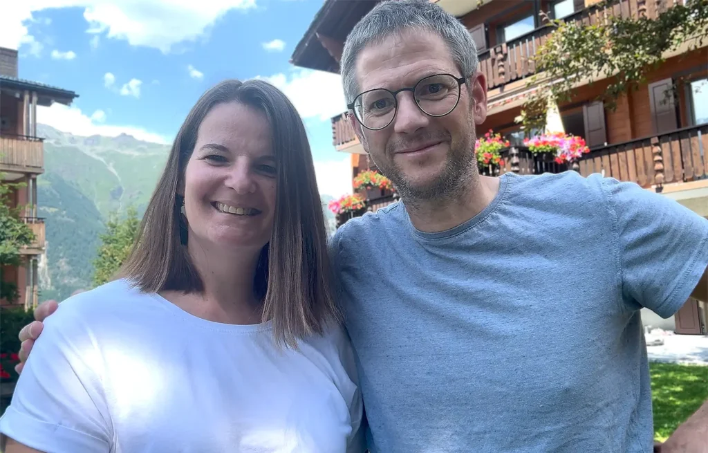 Susann und Alexander Walter, deine Gastgeber der Ferienwohnungen im Chalet Soldanella